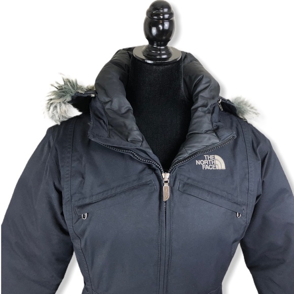 COPY - The North Face TNF Goose Down Black Parka Jacket - Picture 2 of 13